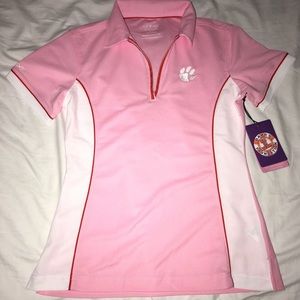 Clemson Tigers golf shirt (Dabo’s Ladies Clinic)